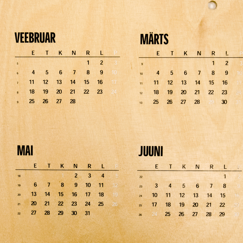Siiditrükk puidule Musterprint